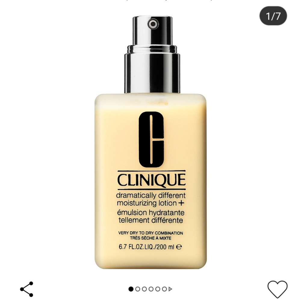 Clinique Dramatically Different Mosturizing Lotion -200ml (NWOB)